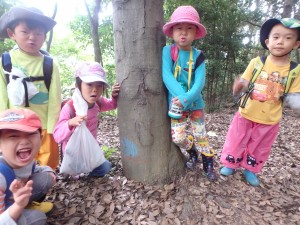 ガイコツの木だ!がお!