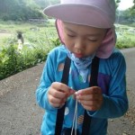 ⑧切っても結んだらまた使えるよ